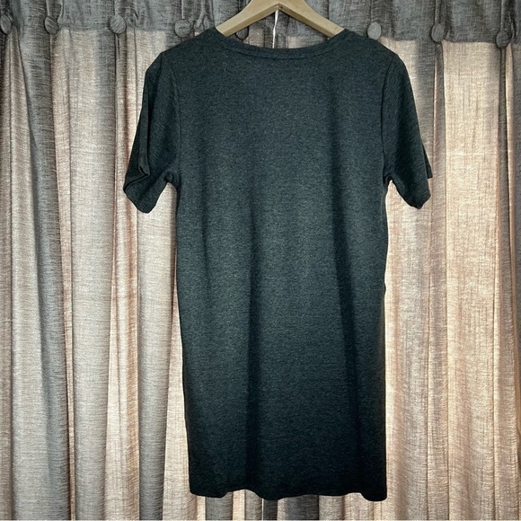 Gap Gray Short Sleeve Crew Neck Maternity Tee Shirt Size Large - Picture 8 of 11